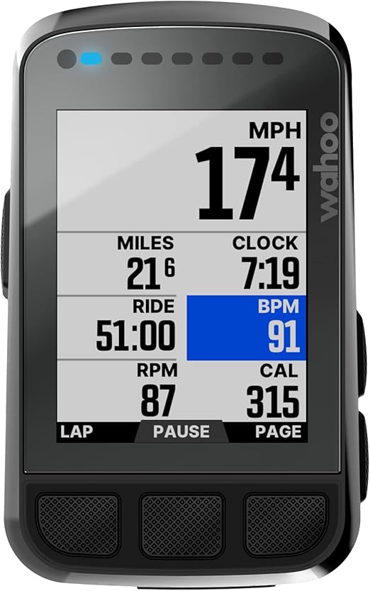 Wahoo Elemnt Bolt GPS Cycling/Bike Computer- cycling computer- elemnt cycling computer- bike computer- treknology 3 bikes- bikes showroom singapore- exclusive bikes singapore- treknology 3 central showroom