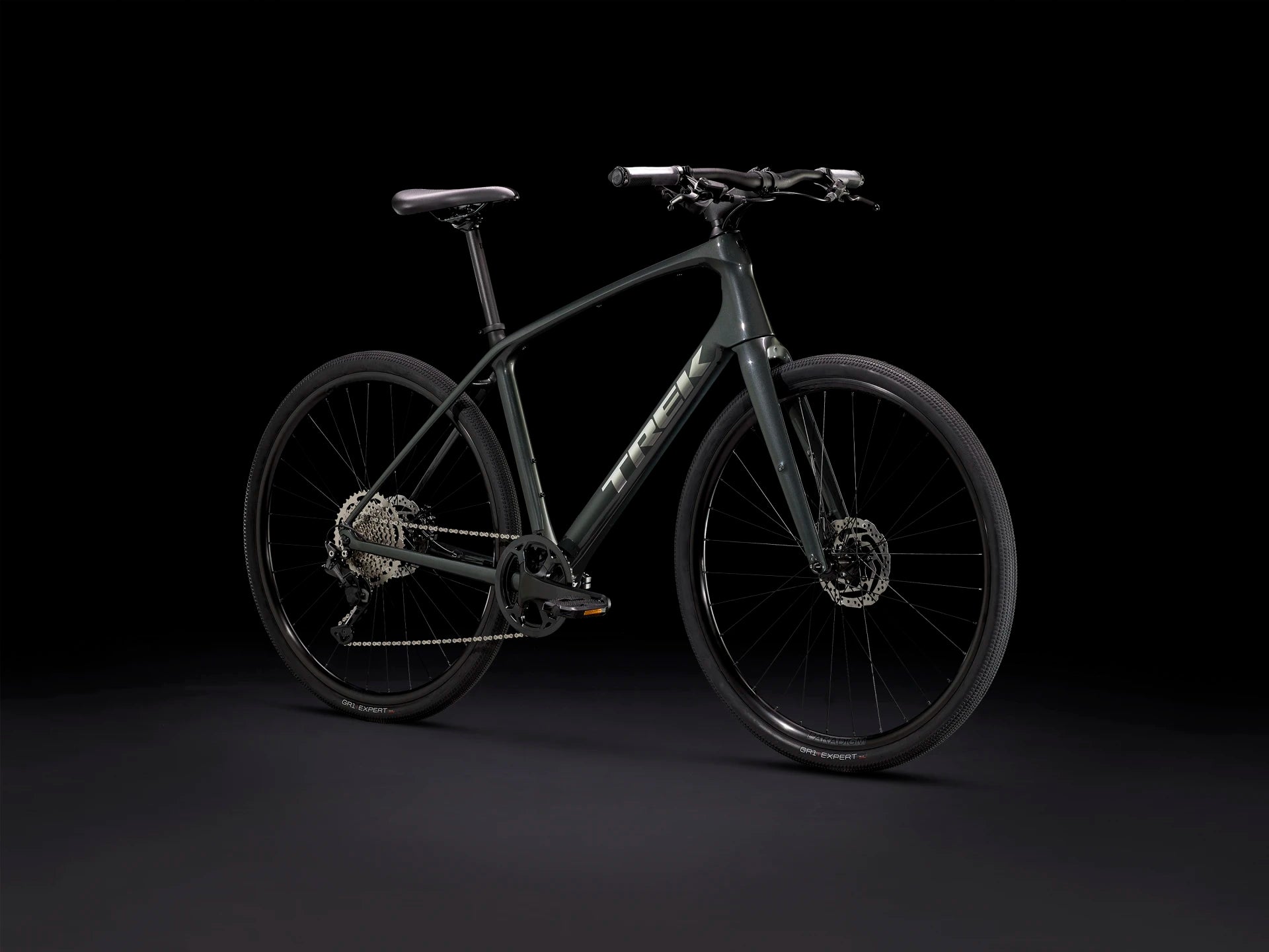 FX Sport 4 Carbon- Trek Bikes- Hybrid Bikes- Fitness Bikes