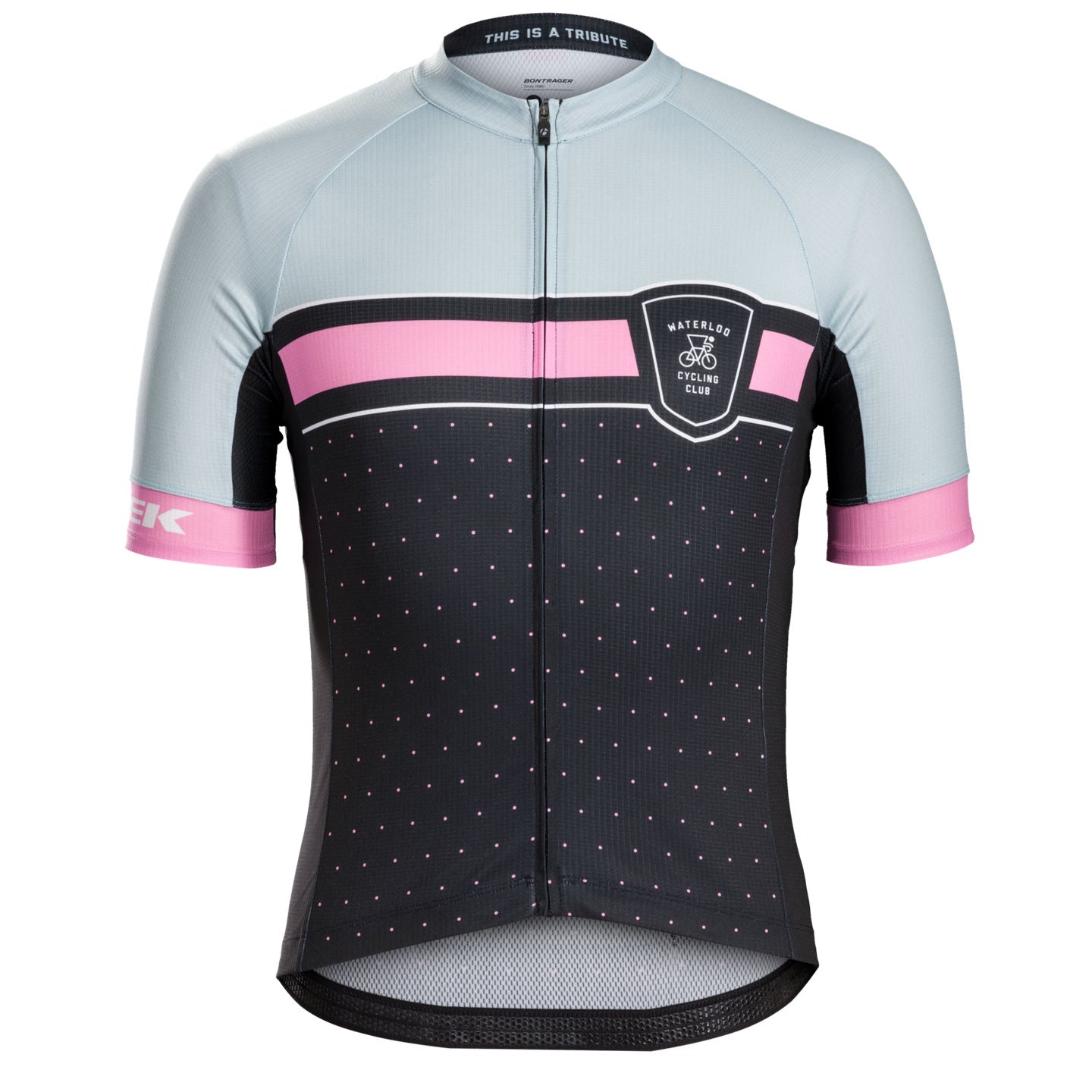 SALE: Bontrager Cycling Jersey- trek cycling jersey- Bike jersey- Cycling apparel- Bicycle jersey- Road bike jersey- Short sleeve cycling jersey- treknology 3 central- bike showroom- bicycle showroom