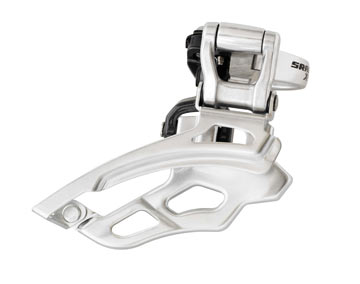 SRAM X9 9-speed Front Derailleur Silver